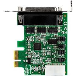 Startech 4-port PCI Express RS232 Serial Adapter Card PCIe Serial DB9 Controll