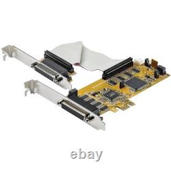 Startech 8-Port PCI Express RS232 Serial Adapter Card -PCIe to Serial DB9 Contro