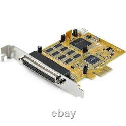 Startech 8-Port PCI Express RS232 Serial Adapter Card PCIe to Serial DB9 RS232