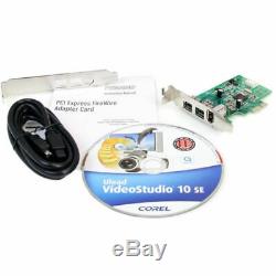 Startech. Com 3 Port 2B 1A Low Profile 1394 Pci Express Firewire Card Adapter