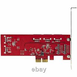 Startech SATA PCIe Card, 10 Port PCIe SATA Expansion Card, 6Gbps SATA Adapter, 1