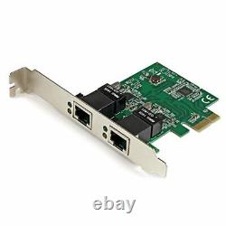 Startech.com Dual Port Gigabit Pci Express Server Network Adapter Card Pcie