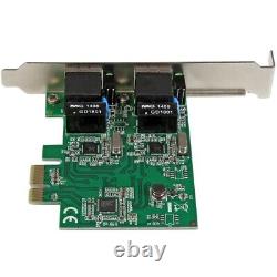 Startech.com Dual Port Gigabit Pci Express Server Network Adapter Card Pcie