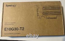 Synology 2-Ports 10GbE RJ45 PCI-E 3.0 Network Adapter E10G30-T2