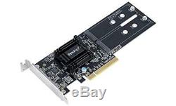 Synology Dual M. 2 SSD Adapter Card for Extraordinary Cache Performance (m2d18)