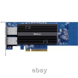 Synology E10G30-T2 Dual-Port 10GbE 10GBASE-T PCIe 3.0 Network Interface Card