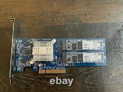 Synology M2D17 M. 2 Adapter Card with 2x Kingston 240GB SATA M. 2 SSDs