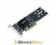 Synology M2d18 Pcie Gen2 X8 For Dual M. 2 Ssd Adapter Card