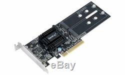 Synology M2D18 Storage Bay Adapter Expansion Slot to 2 x M. 2 M. 2 Card PCIe