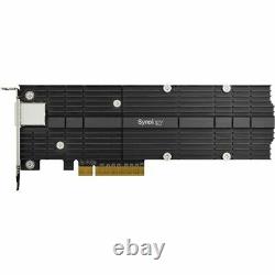 Synology M. 2 SSD & 10GbE Combo Adapter Card for Performance Acceleration