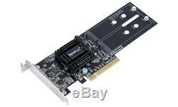 Synology Storage bay adapter Expansion Slot to 2 x M. 2 M. 2 Card PCIe 2.0 x M2D18