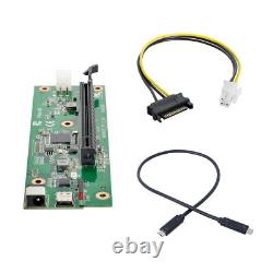Type-C Thunderbolt 3 to PCI Express PCI-E 16x Graphics Card SSD Nvme NGFF Card