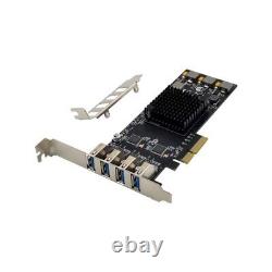 USB3.1 Expansion Card PCIE To 4 Port 10Gbps USB3.1 Adapter card Self-powered