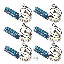 USB 3.0 PCI-E Express 1x To 16x Extender Riser Card Lot Adapter Power 24pin ATX