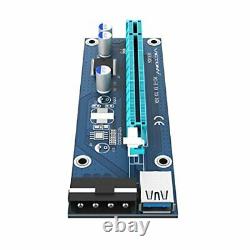 USB 3.0 PCI-E Express 1x To 16x Extender Riser Card Lot Adapter Power 24pin ATX
