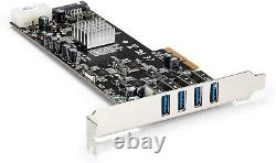 USB 3.0 PCIe Adapter Card 4 Ports with UASP Support for Enhanced Performance