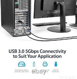 USB 3.0 PCIe Adapter Card 4 Ports with UASP Support for Enhanced Performance