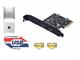 Usb 3.1 Gen 2 10gbps Pcie Card Type-c X2 Mac Pro 5,1 4,1 Usb-c