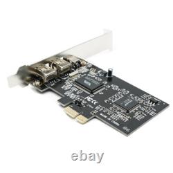 US PCIE PCI E Firewire 400 1394 Card Work Windows 7 32 / 64 Bit For Controller