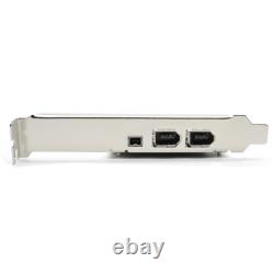 US PCIE PCI E Firewire 400 1394 Card Work Windows 7 32 / 64 Bit For Controller