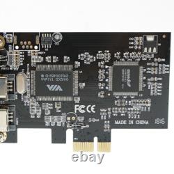US PCIE PCI E Firewire 400 1394 Card Work Windows 7 32 / 64 Bit For Controller