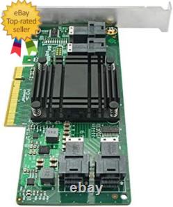 U. 2 Nvme SSD Pcie Switch Adapter, PEX8733 Controller, Pcie 3.0 X8 to 4Xsff-8643