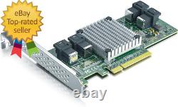 U. 2 Nvme SSD Pcie Switch Adapter, PEX8733 Controller, Pcie 3.0 X8 to 4Xsff-8643
