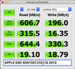 Upgrade Macbook/Pro/Air 2013-17 PCIe SSD card. Mac formatted Bootable SSD