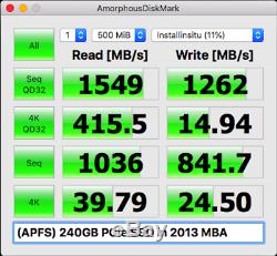 Upgrade Macbook/Pro/Air 2013-17 PCIe SSD card. Mac formatted Bootable SSD