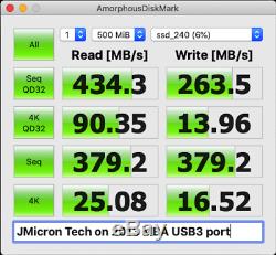 Upgrade Macbook/Pro/Air 2013-17 PCIe SSD card. Mac formatted Bootable SSD