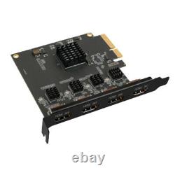 XT-XINTE 4CH HDMI-compatible PCIE Video Capture Card Live Broadcast Adapter