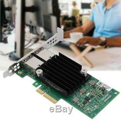 2 Ports Réseau Gigabit Carte Adaptateur 10gbps Pci-e 3.0 X8 Ethernet Lan Carte Réseau 10gbe
