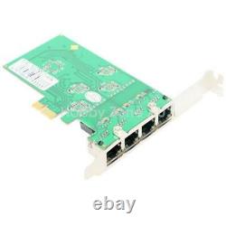 4 Port Gigabit Carte Réseau Ethernet Pci-e Adaptateur Serveur 1000mbps Nic Rtl8111