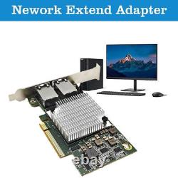 6 pièces Intel X540-T2 X540-AT2 10G PCI-E double ports RJ45 Adaptateur réseau Ethernet