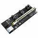 8x Ethereum Pci-e 1x À 16x Carte D'adaptateur Usb3.0 Gpu Riser Ver 009 Veddha