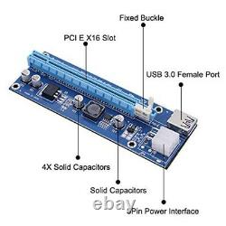 Adaptateur De Carte D’extension Pci-e Gpu 6pin Pci-e À Usb 3.0 Circuit Board