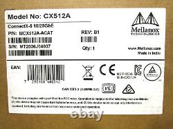 Adaptateur Mellanox Connectx-5 MCX512A-ACAT