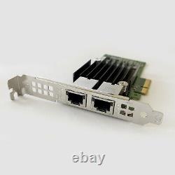 Adaptateur Réseau Convergé Intel X550-t2 À Double Port 10gbe Pcie Ethernet