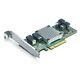 Adaptateur Commutateur Pcie Pour Ssd U.2 (contrôleur Pex), Pcie X8 Vers 4 Sas Sff-8643