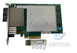 Adaptateur de bus hôte FC Dell Qlogic 16 Gb (6WJKM) à quatre ports PCIe Gen3 X8 avec SFP