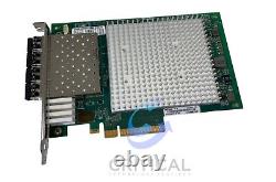 Adaptateur de bus hôte FC Dell Qlogic 16 Gb (6WJKM) à quatre ports PCIe Gen3 X8 avec SFP