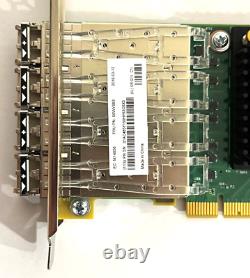 Adaptateur de canal de fibre IBM Emulex LightPulse LPE31004 à 4 ports et 16 Gb avec SFPs 00WY984