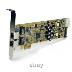 Adaptateur de carte réseau PCIe Gigabit Ethernet à deux ports StarTech