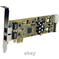 Adaptateur de carte réseau PCIe Gigabit Ethernet à double port StarTech