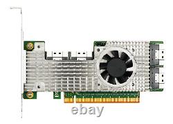 Adaptateur de commutateur NVMe 4 ports PCIe x16