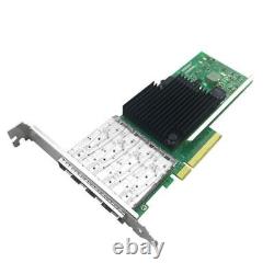 Adaptateur de serveur Ethernet Intel X710-DA4 PCI-e(3.0) x8 à 10 Gbps et module Intel 850nm