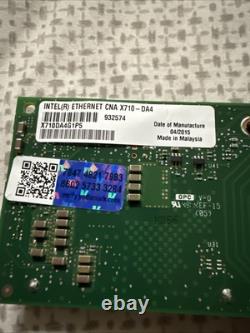 Adaptateur réseau Ethernet PCIe x8 Intel X710-DA4 Quad Port 10Gbe SFP+