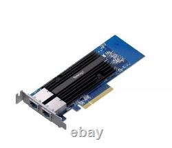 Adaptateur réseau Synology 2 ports 10GbE RJ45 PCI-E 3.0 E10G30-T2