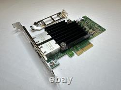 Adaptateur réseau convergé Intel Ethernet X550-T2 2 ports 10Gb PCIe X550T2G1P5
