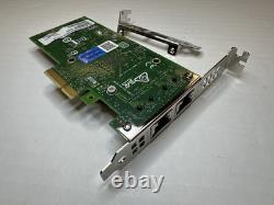 Adaptateur réseau convergé Intel Ethernet X550-T2 2 ports 10Gb PCIe X550T2G1P5